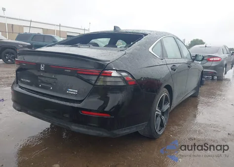 2024 Honda Accord Hybrid Sport из США, поврежденный, VIN 1HGCY2F51RA072239
